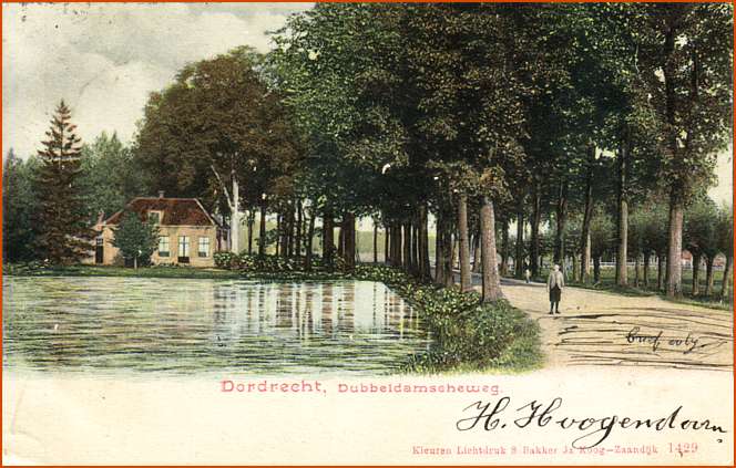 Dubbeldamseweg, begraafplaats, ca1906.