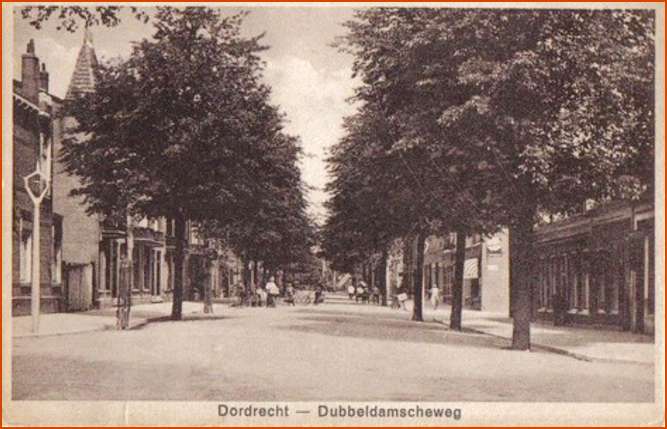 Dubbeldamseweg Zuid, ca 1931.
