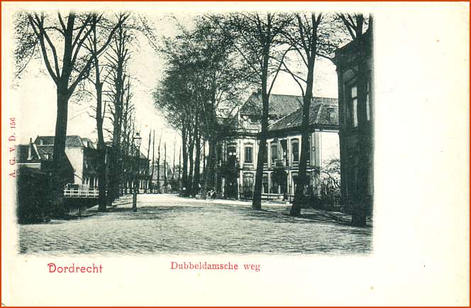 Dubbeldamseweg, Burg. de Raadtsingel, Oranjepark, vr1910.
