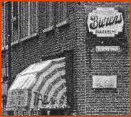 Dubbeldamseweg Zuid, detail winkels, vr 1940.