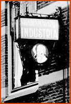 Dubbeldamseweg Zuid: uithangbord Sigarenmagazijn Industria, voor mei 1940.