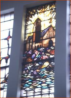 Nr. 1, glas-in-lood raam gereformeerde kerk